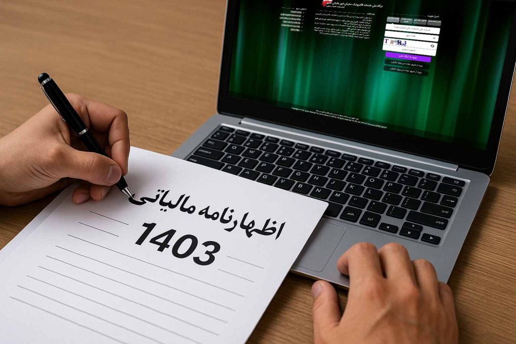 آخرین مهلت اظهارنامه مالیاتی ۱۴۰۳ + مهلت ارسال و تبصره ماده ۱۰۰ 1 آخرین مهلت ارسال اظهارنامه مالیاتی سال ۱۴۰۳ از طریق سامانه my.tax.gov.ir